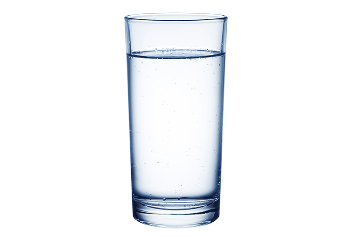 Glass of water